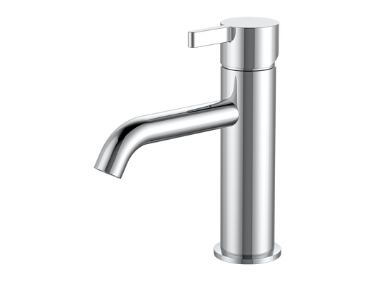 Lotus Basin Mixer Chrome