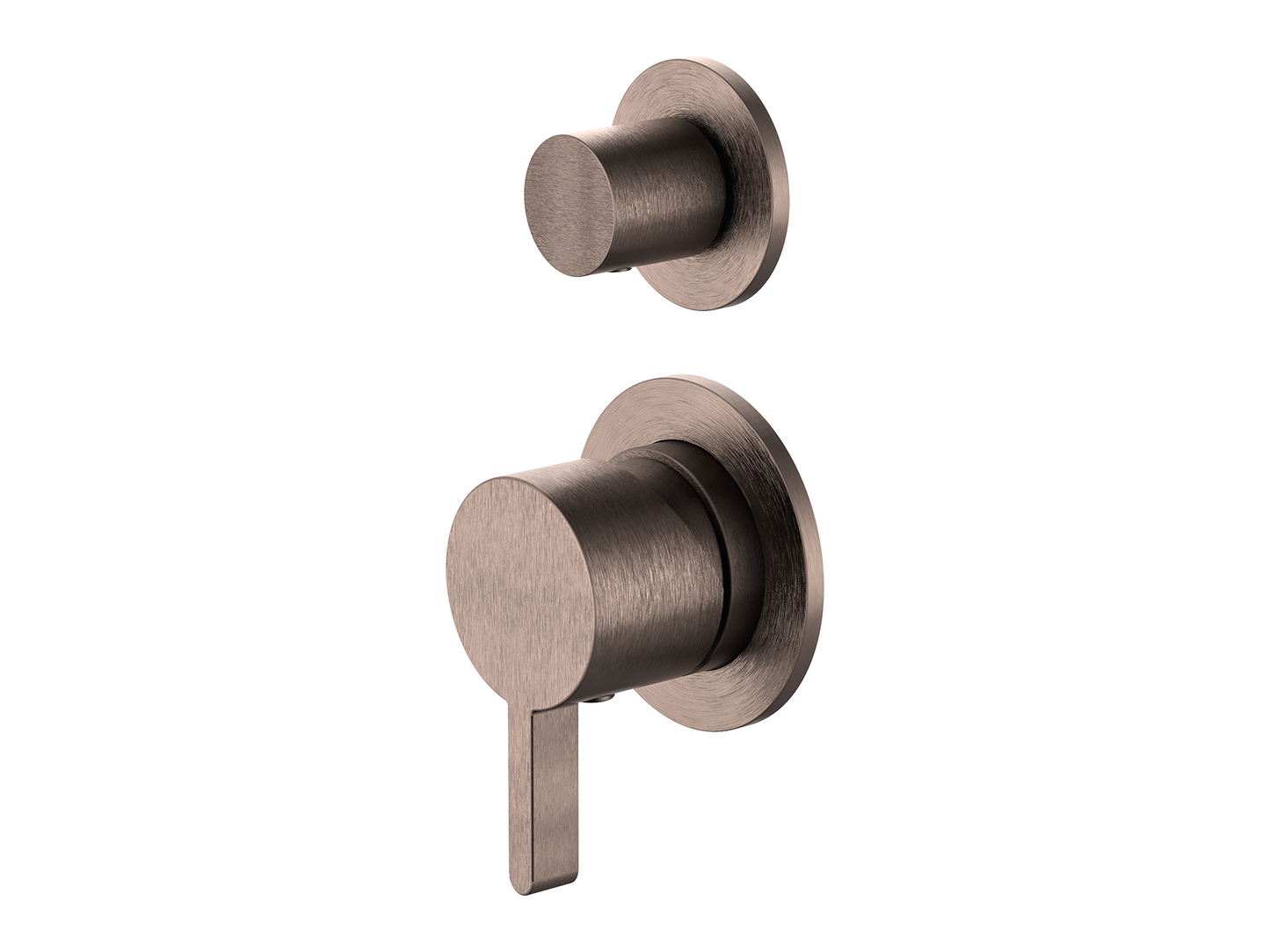 Lotus Wall Diverter Shower/Bath Mixer Separate Plates
