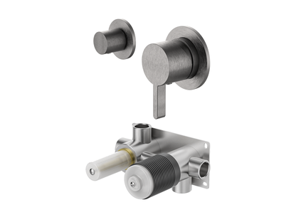 Lotus Wall Diverter Shower/Bath Mixer Separate Plates