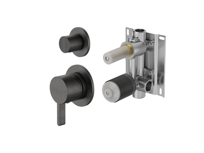 Lotus Wall Diverter Shower/Bath Mixer Separate Plates