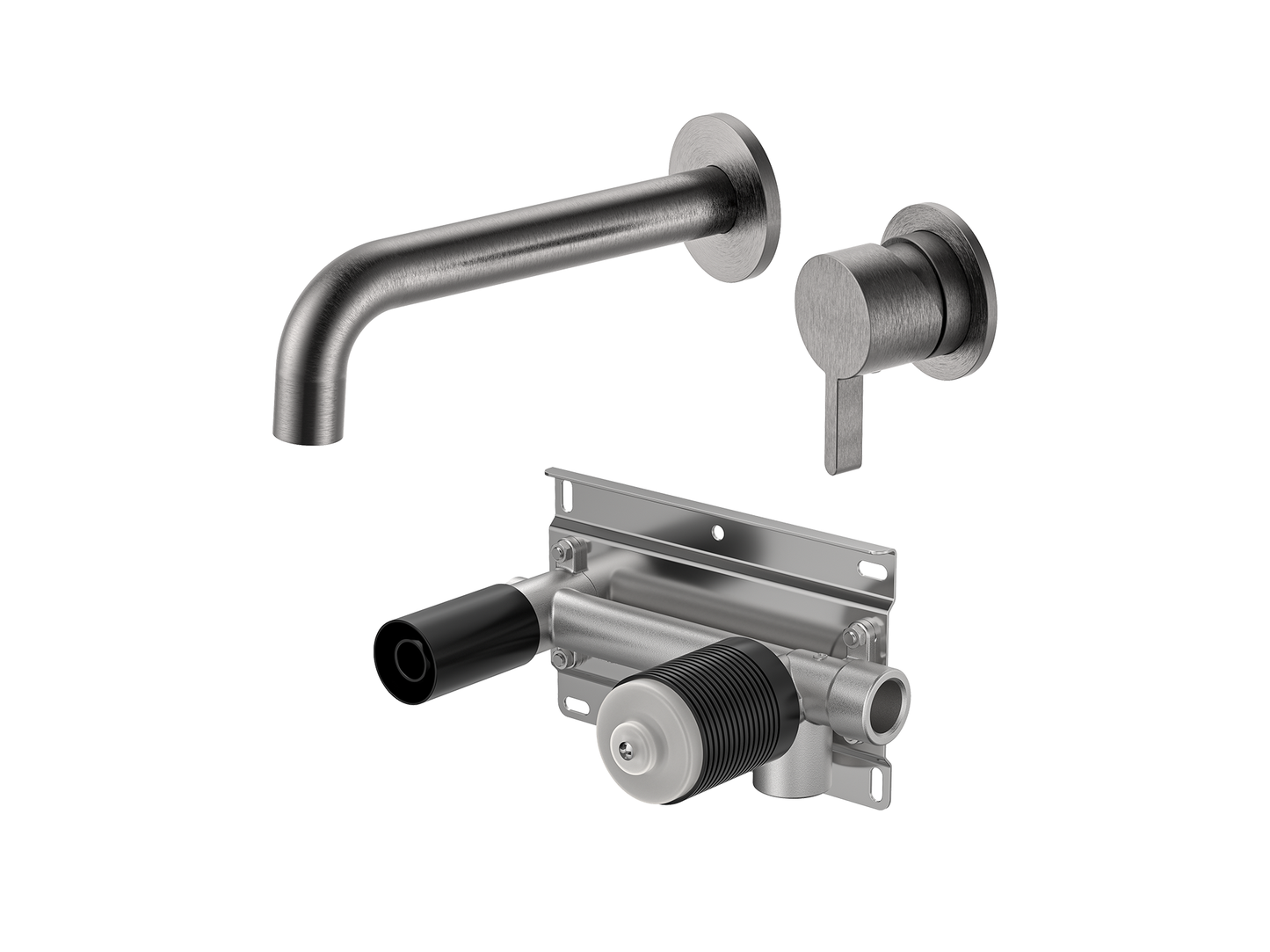 Lotus Wall Basin/Bath Mixer