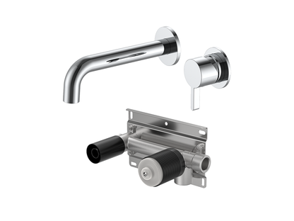 Lotus Wall Basin/Bath Mixer