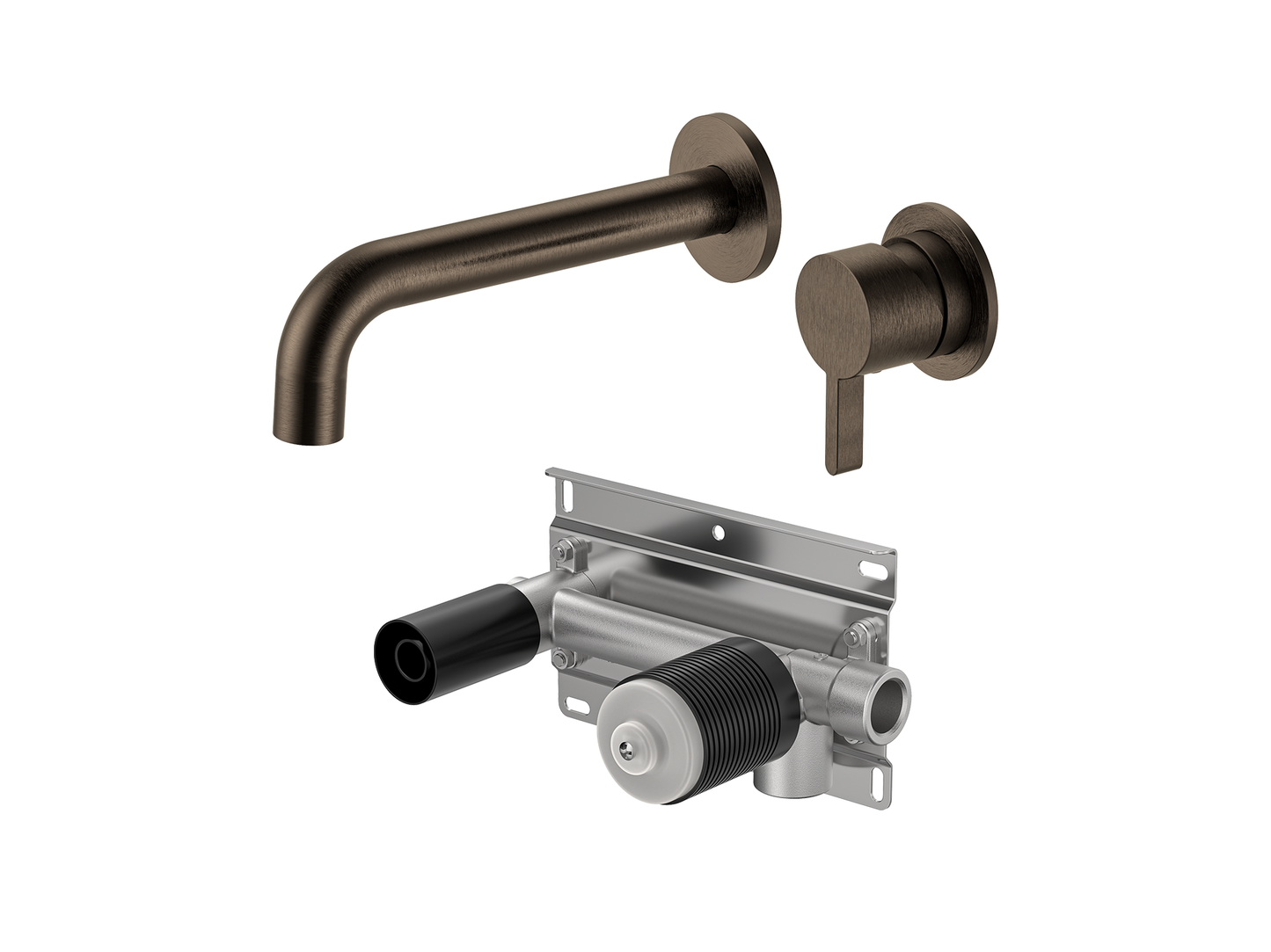 Lotus Wall Basin/Bath Mixer
