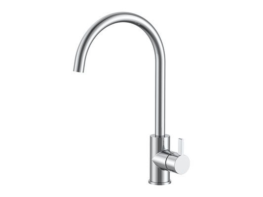 Lotus Gooseneck Sink Mixer Chrome