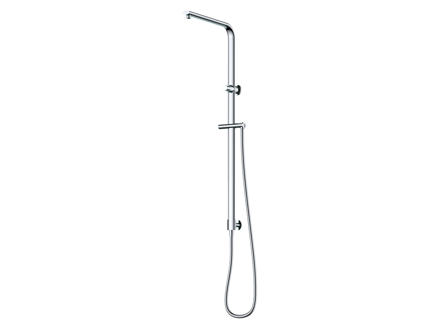 Lotus Twin Shower Chrome (No Overhead or Hand Held Shower)