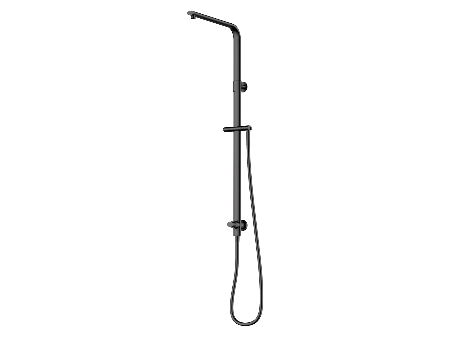 Lotus Twin Shower Gun Metal (No Overhead or Hand Held Shower)