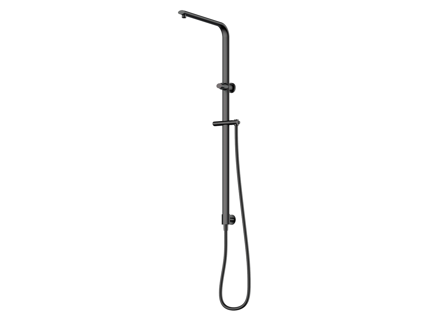 Lotus Twin Shower Gun Metal (No Overhead or Hand Held Shower)