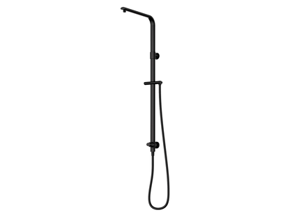 Lotus Twin Shower Matte Black (No Overhead or Hand Held Shower)