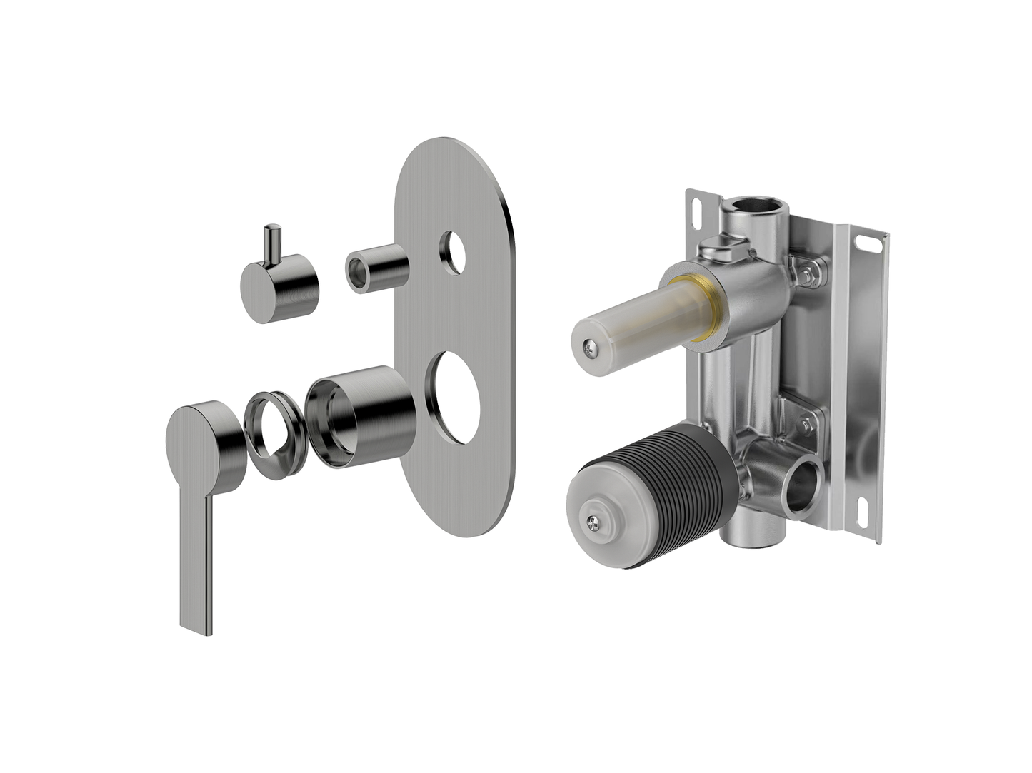 Lilly Pilly Wall Diverter Shower/Bath Mixer