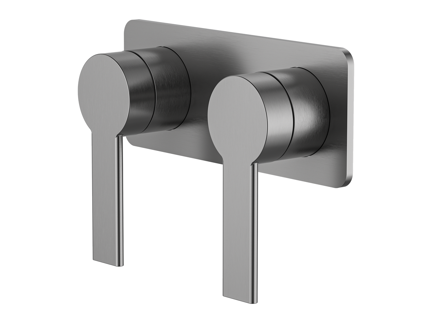 Lilly Pilly Twin Shower/Bath Mixer Trim Kit Only Square Plate