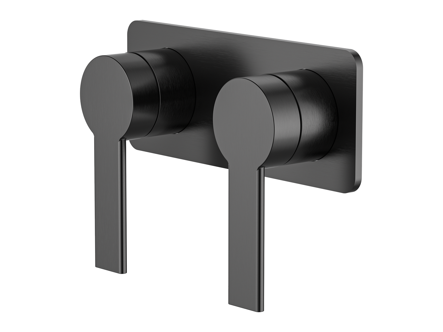 Lilly Pilly Twin Shower/Bath Mixer Trim Kit Only Square Plate