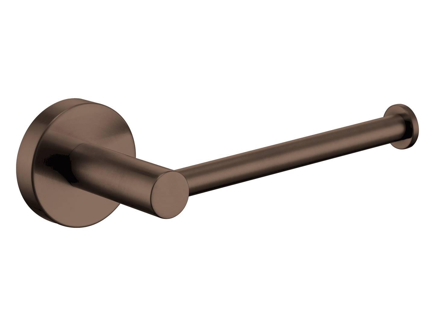 Maple Toilet Roll Holder Brushed Copper