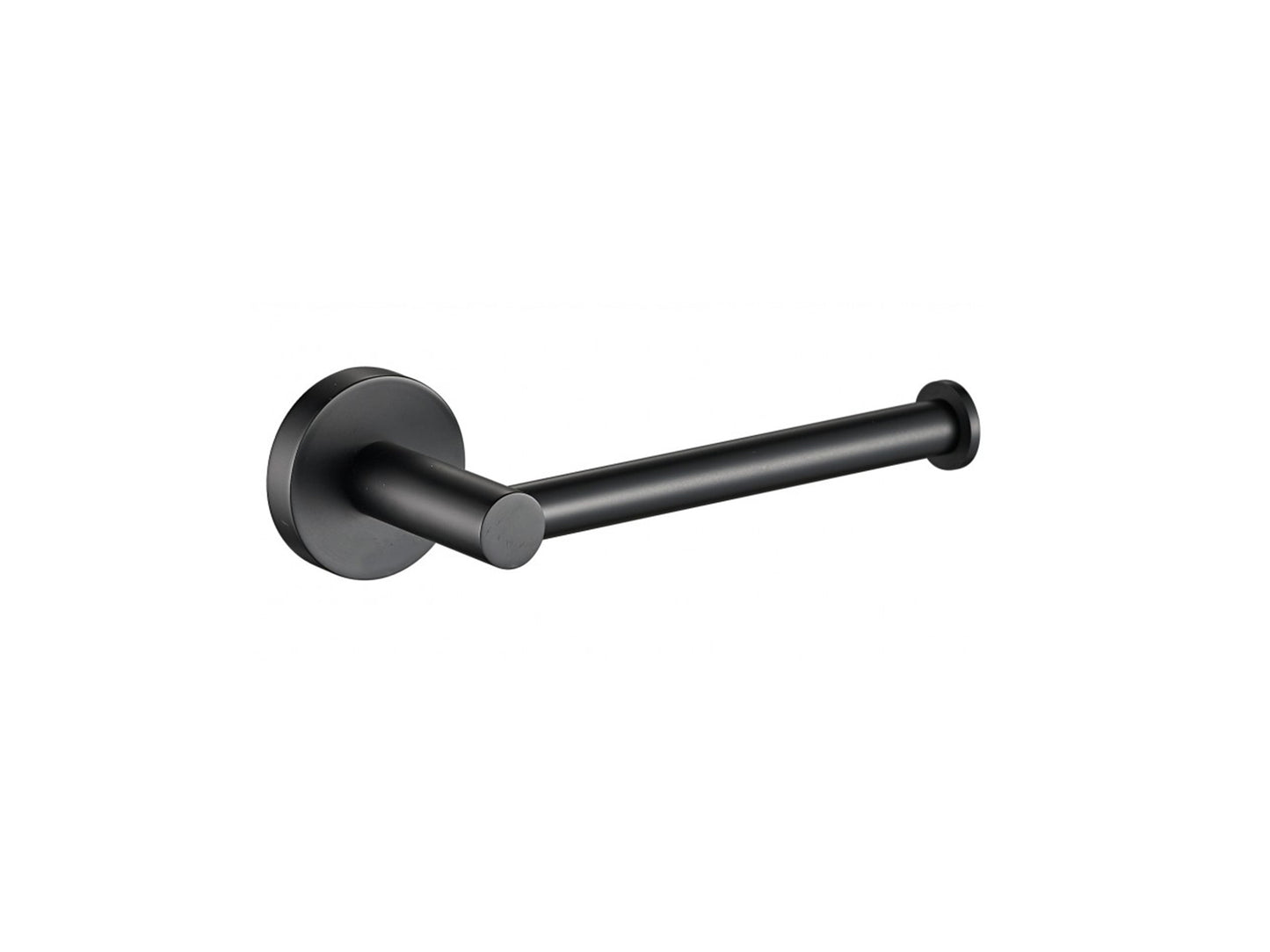 Maple Toilet Roll Holder Matte Black