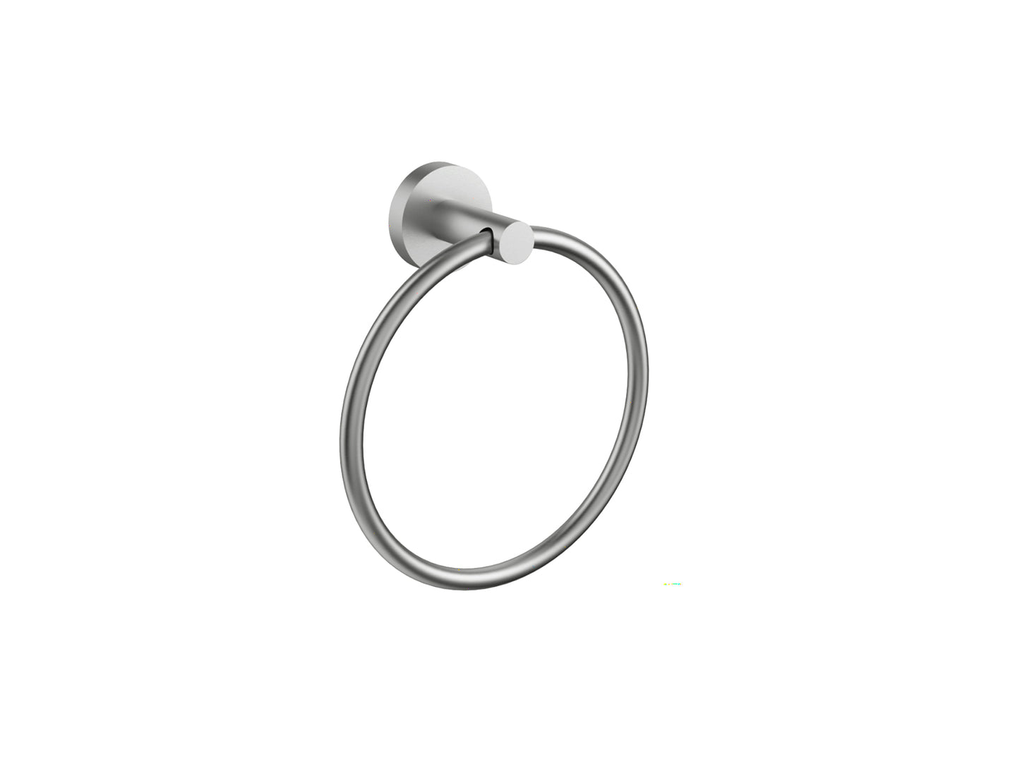 Maple Towel Ring Brushed Nickel