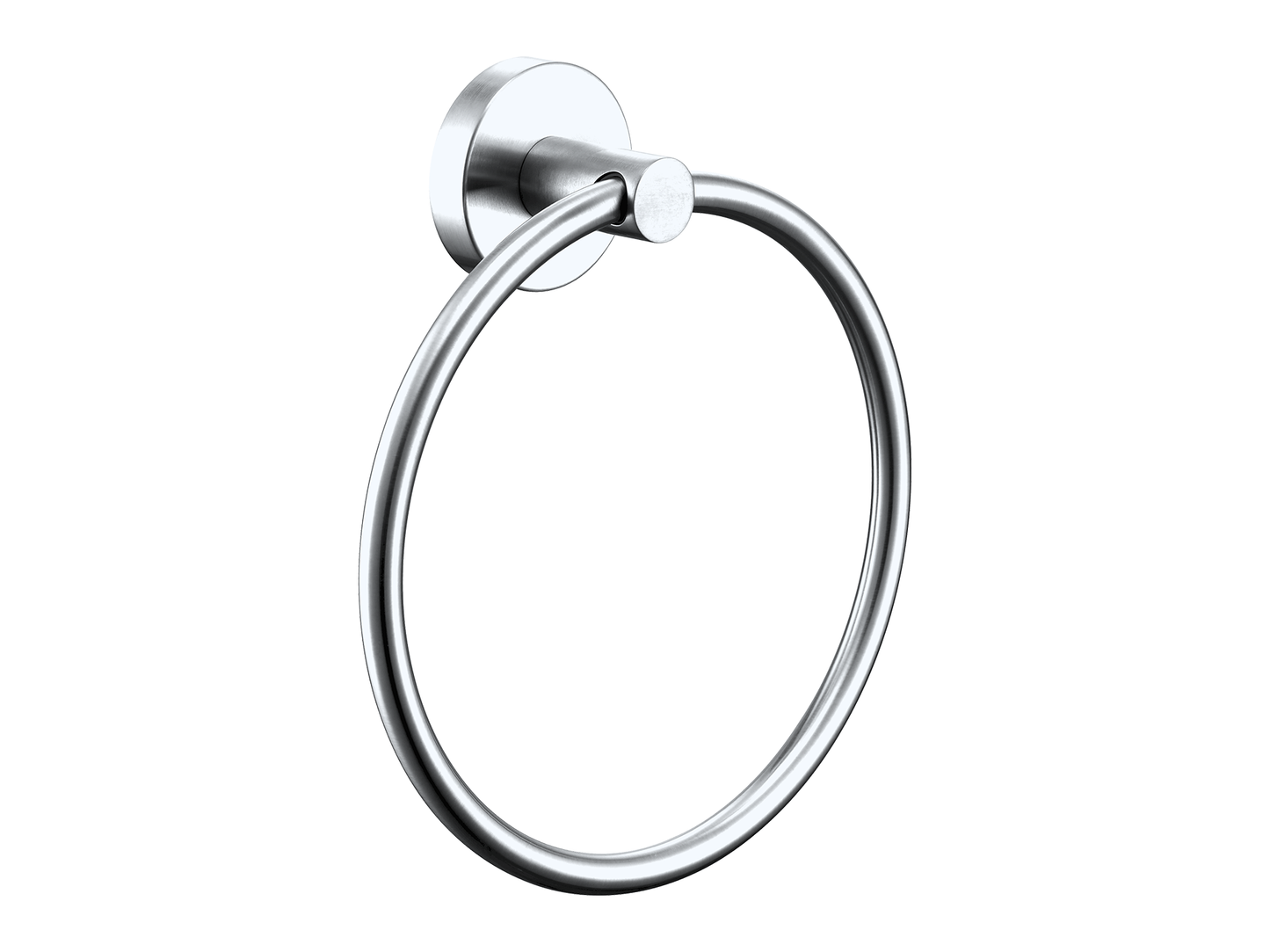 Maple Towel Ring Chrome