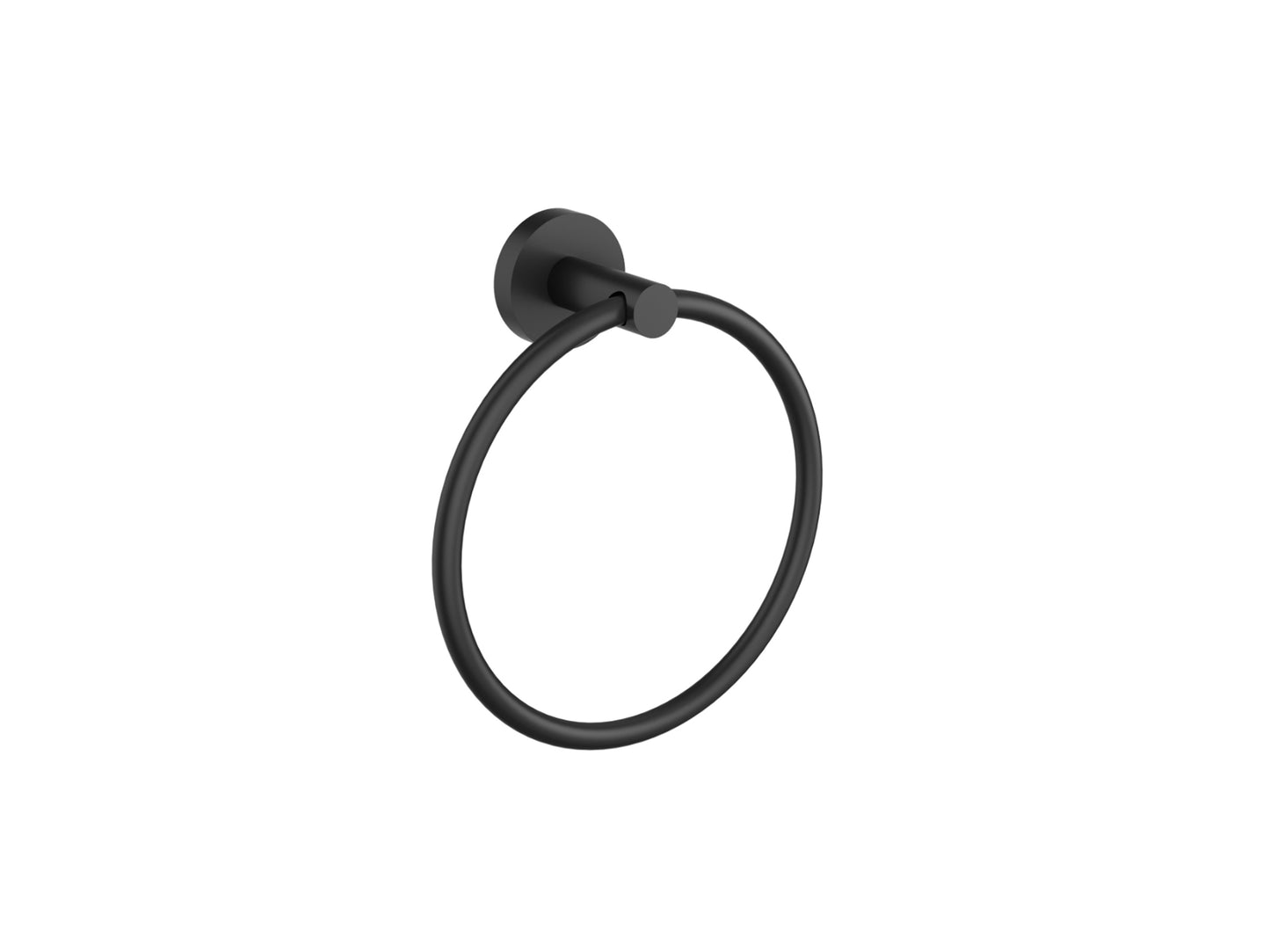 Maple Towel Ring Matte Black