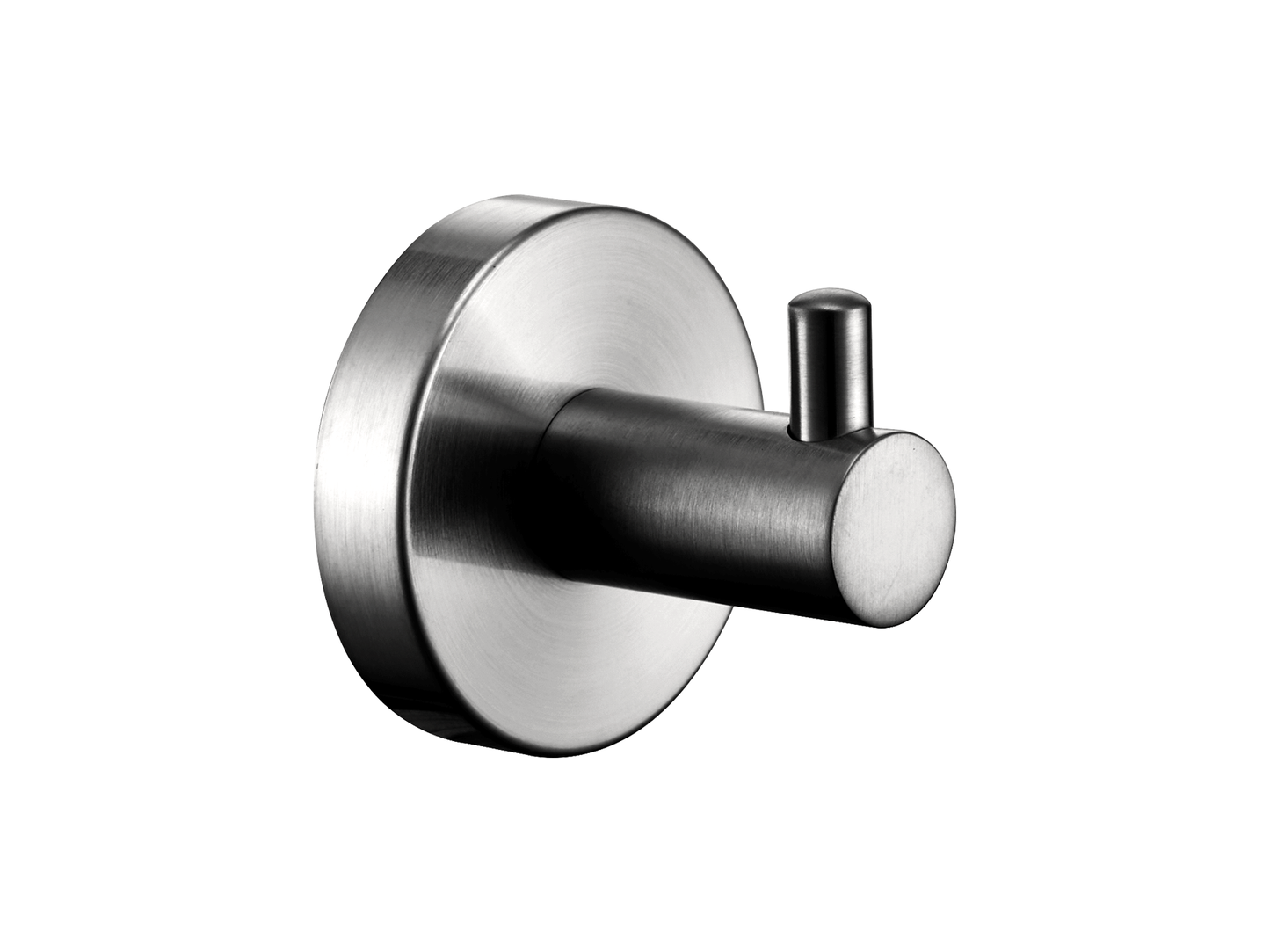 Maple Single Robe Hook Brushed Nickel