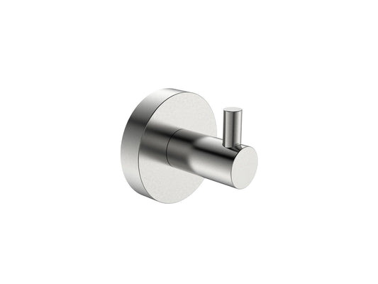 Maple Single Robe Hook Brushed Nickel