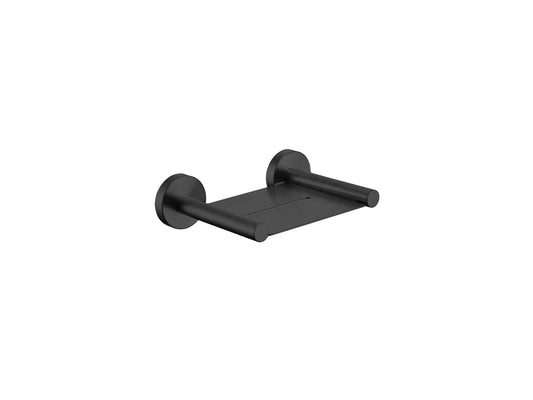 Maple Metal Soap Dish Matte Black