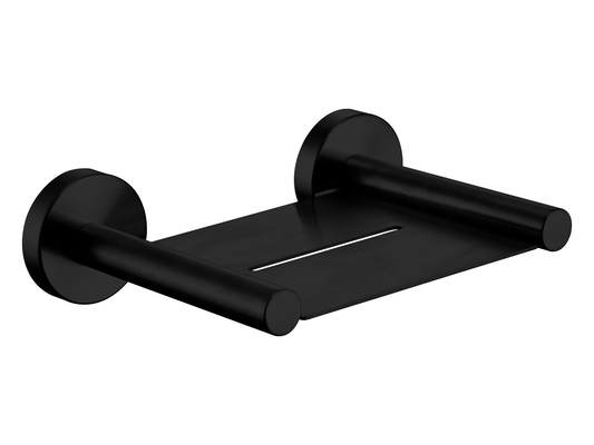 Maple Metal Soap Dish Matte Black