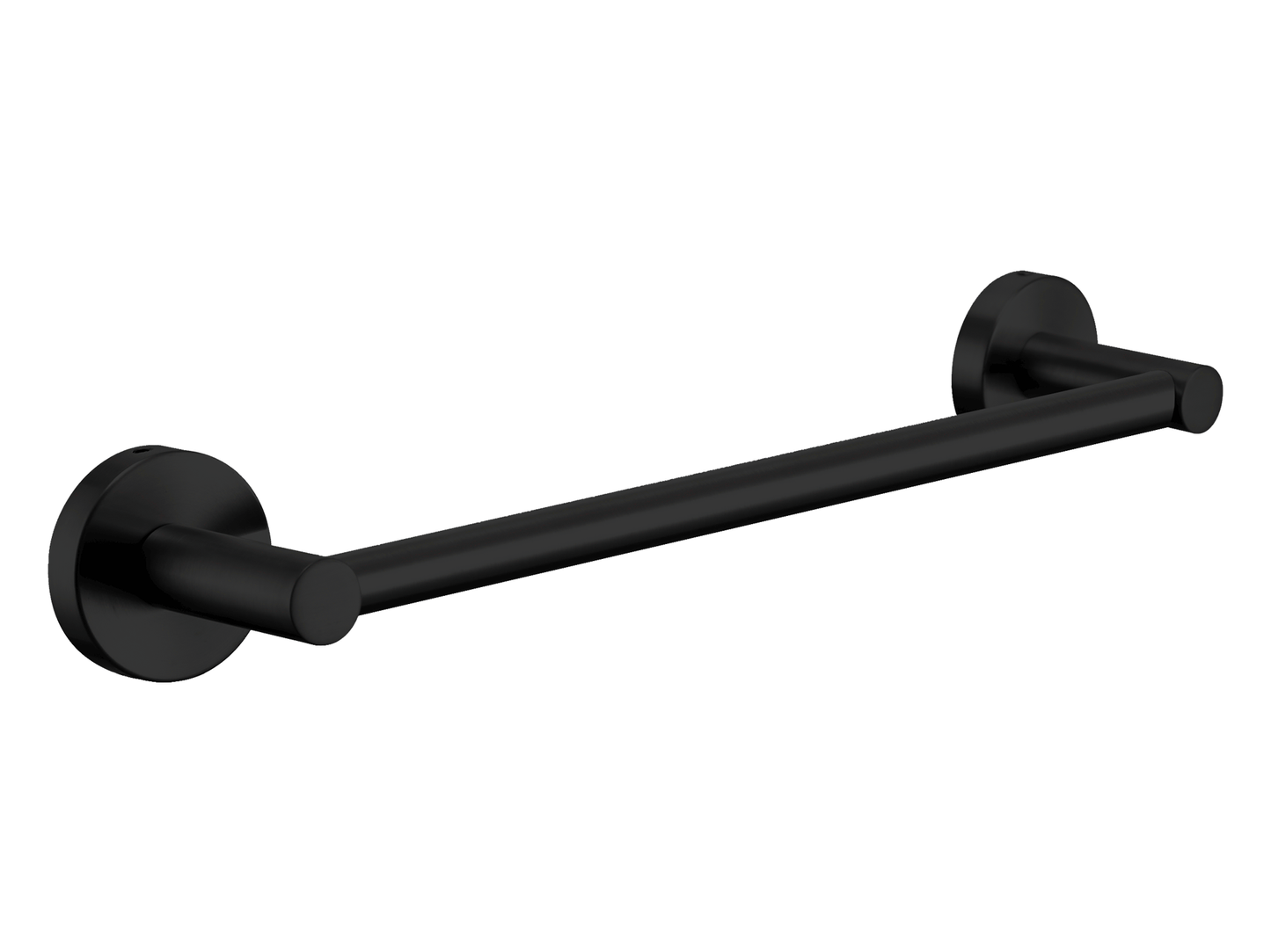 Maple 250mm Guest Towel Rail Matte Black