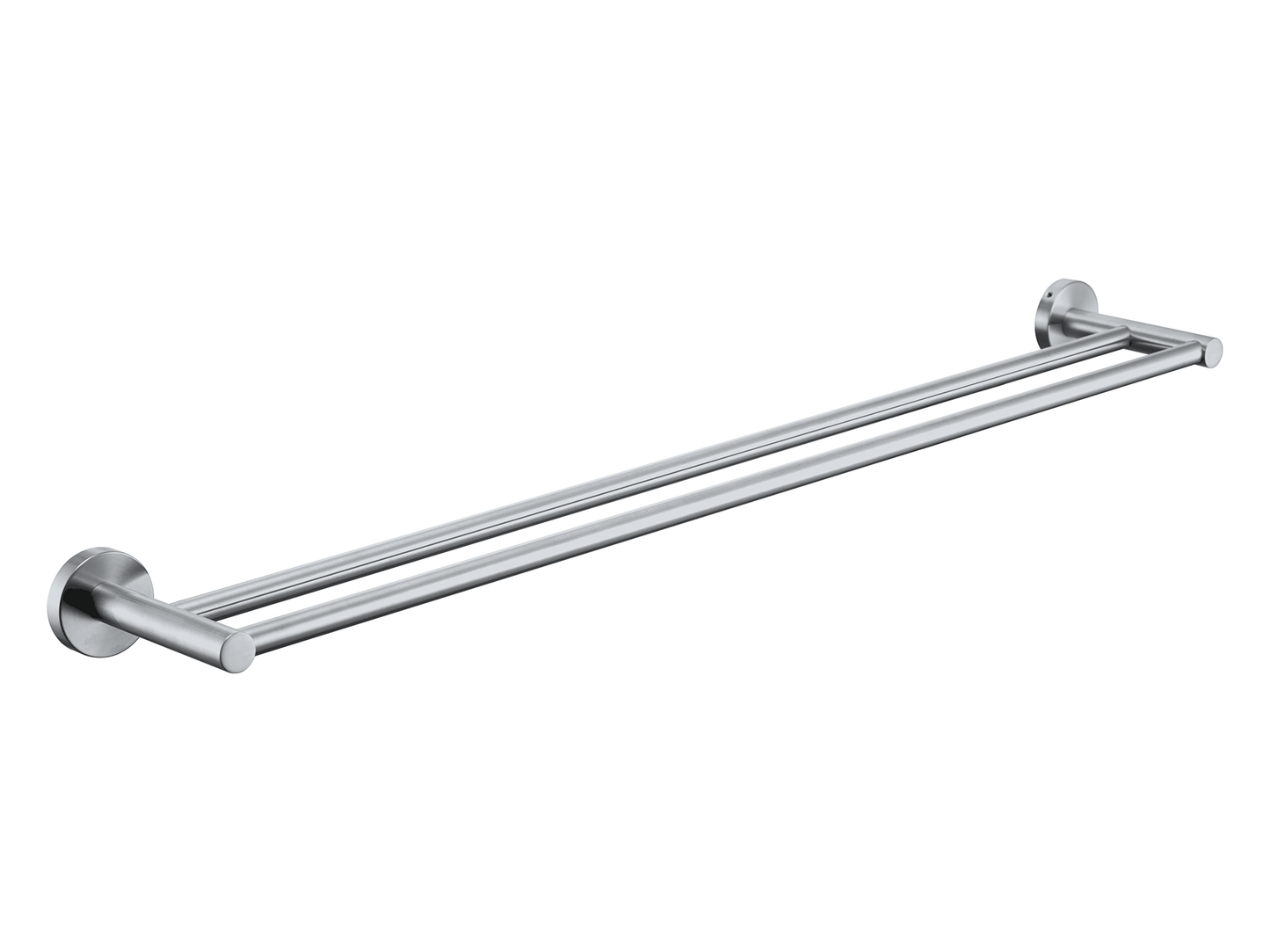 Maple 750mm Double Towel Rail Chrome