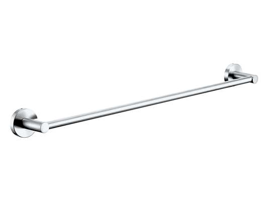 Maple 750mm Single Towel Rail Chrome