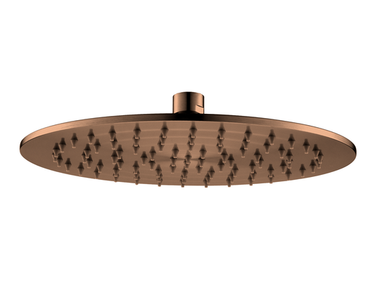 Maple 250mm Stainless Steel Shower Head VII Brushed Copper