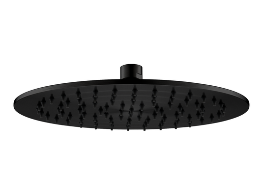 Maple 250mm Stainless Steel Shower Head VII Matte Black