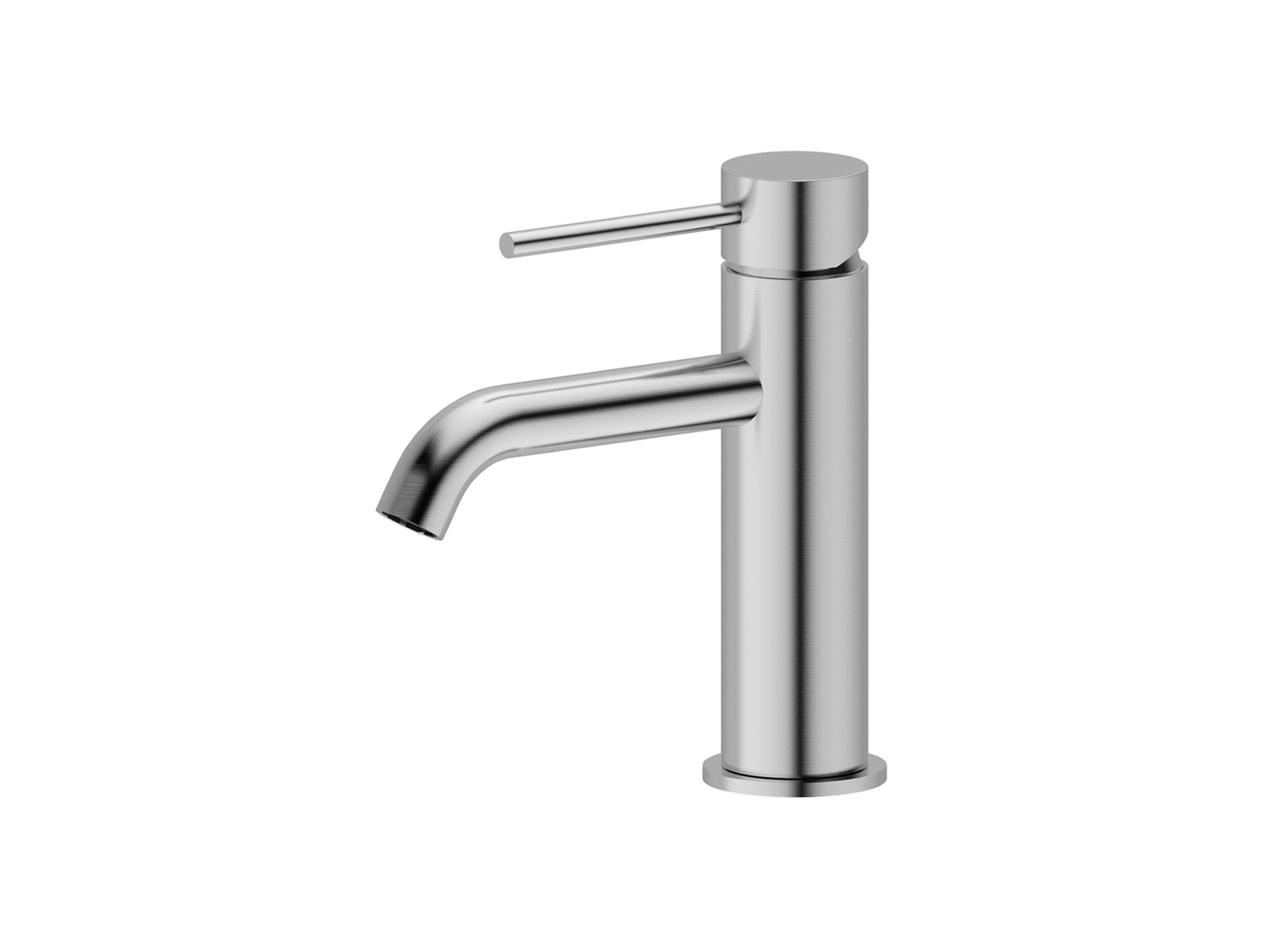 Maple Basin Mixer Brushed Nickel