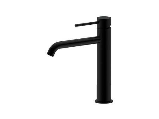 Maple Mid Tall Basin Mixer Matte Black