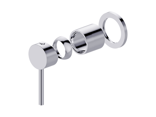 Maple Wall Shower/Bath Mixer Chrome