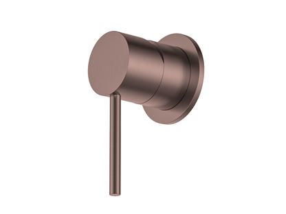 Maple Wall Shower/Bath Mixer Antique Copper