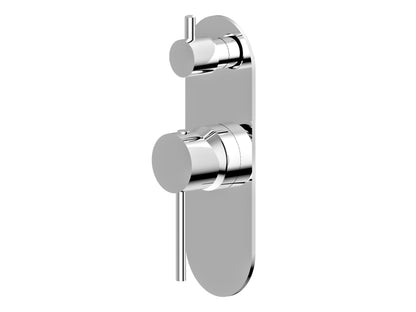 Maple Wall Diverter Shower/Bath Mixer Chrome