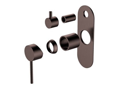 Maple Wall Diverter Shower/Bath Mixer