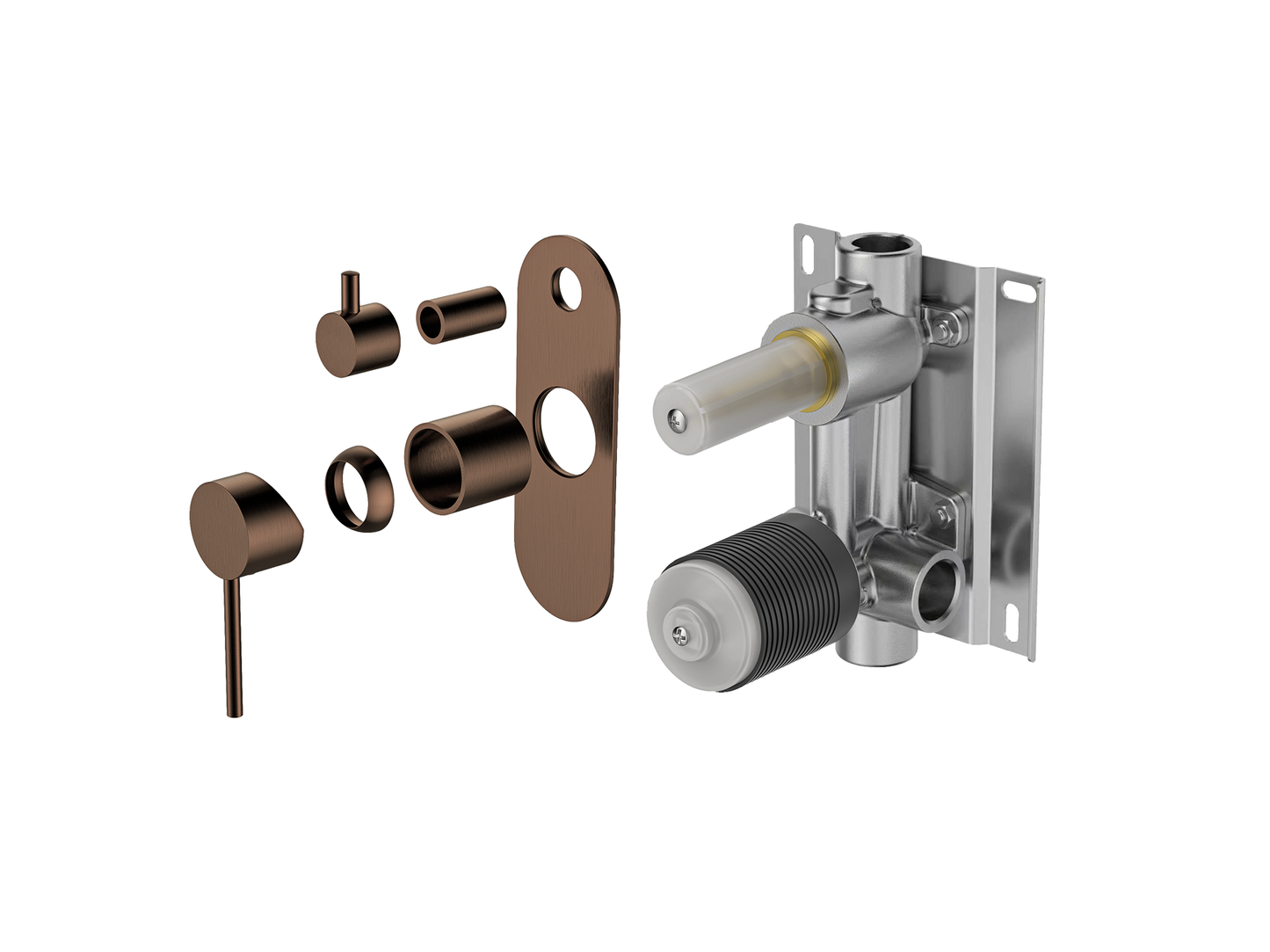 Maple Wall Diverter Shower/Bath Mixer