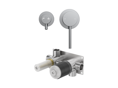 Maple Wall Diverter Shower/Bath Mixer Separate Plates
