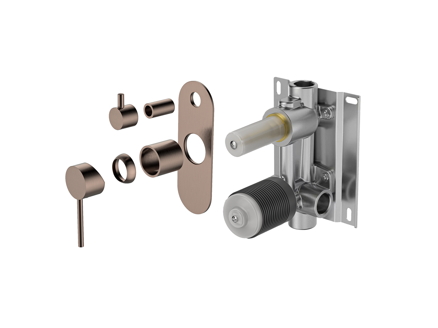 Maple Wall Diverter Shower/Bath Mixer