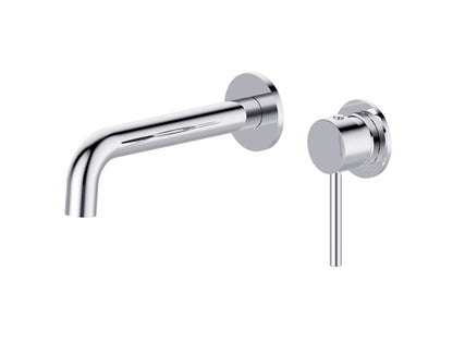 Maple Wall Basin/Bath Mixer Chrome