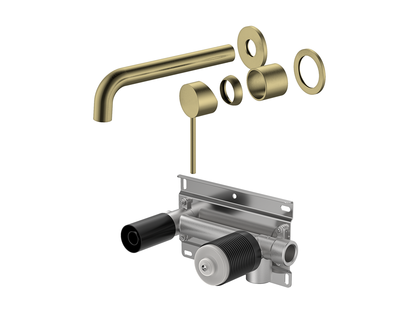 Maple Wall Basin/Bath Mixer