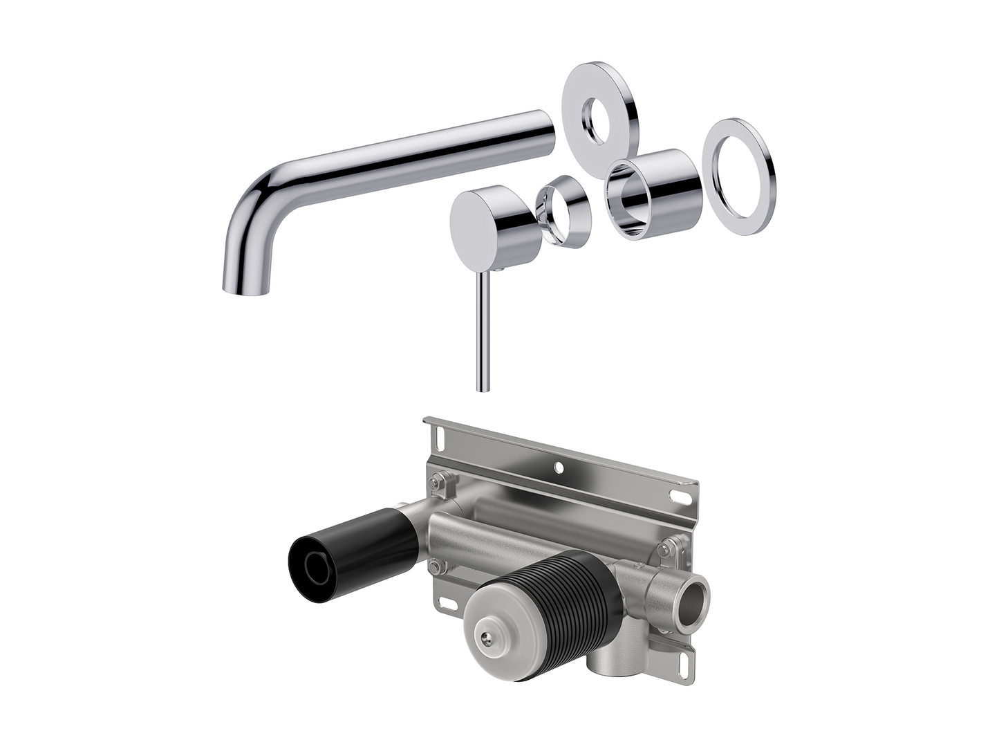 Maple Wall Basin/Bath Mixer
