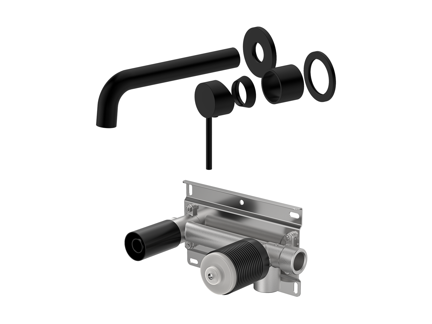 Maple Wall Basin/Bath Mixer