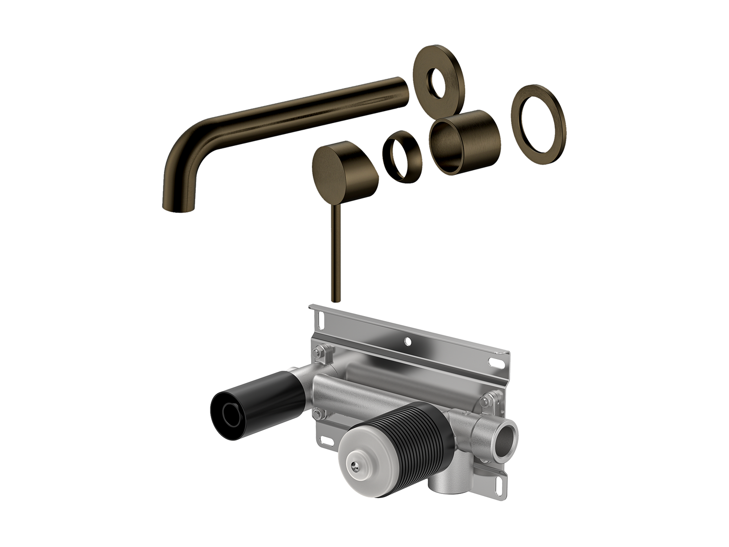Maple Wall Basin/Bath Mixer