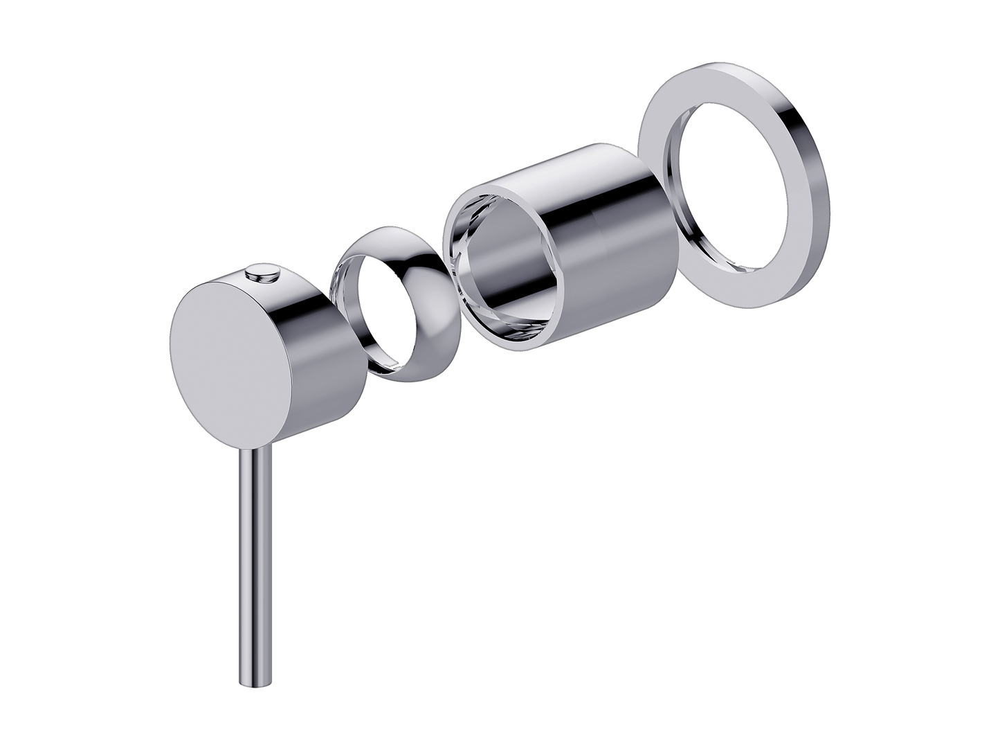 Maple Wall Shower/Bath Mixer