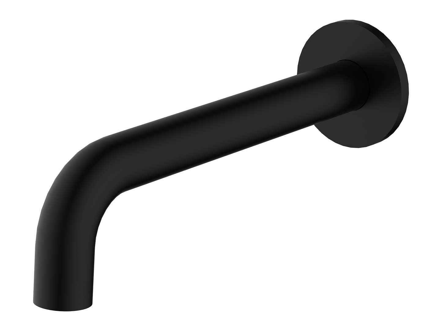 Maple Basin/Bath Spout Matte Black