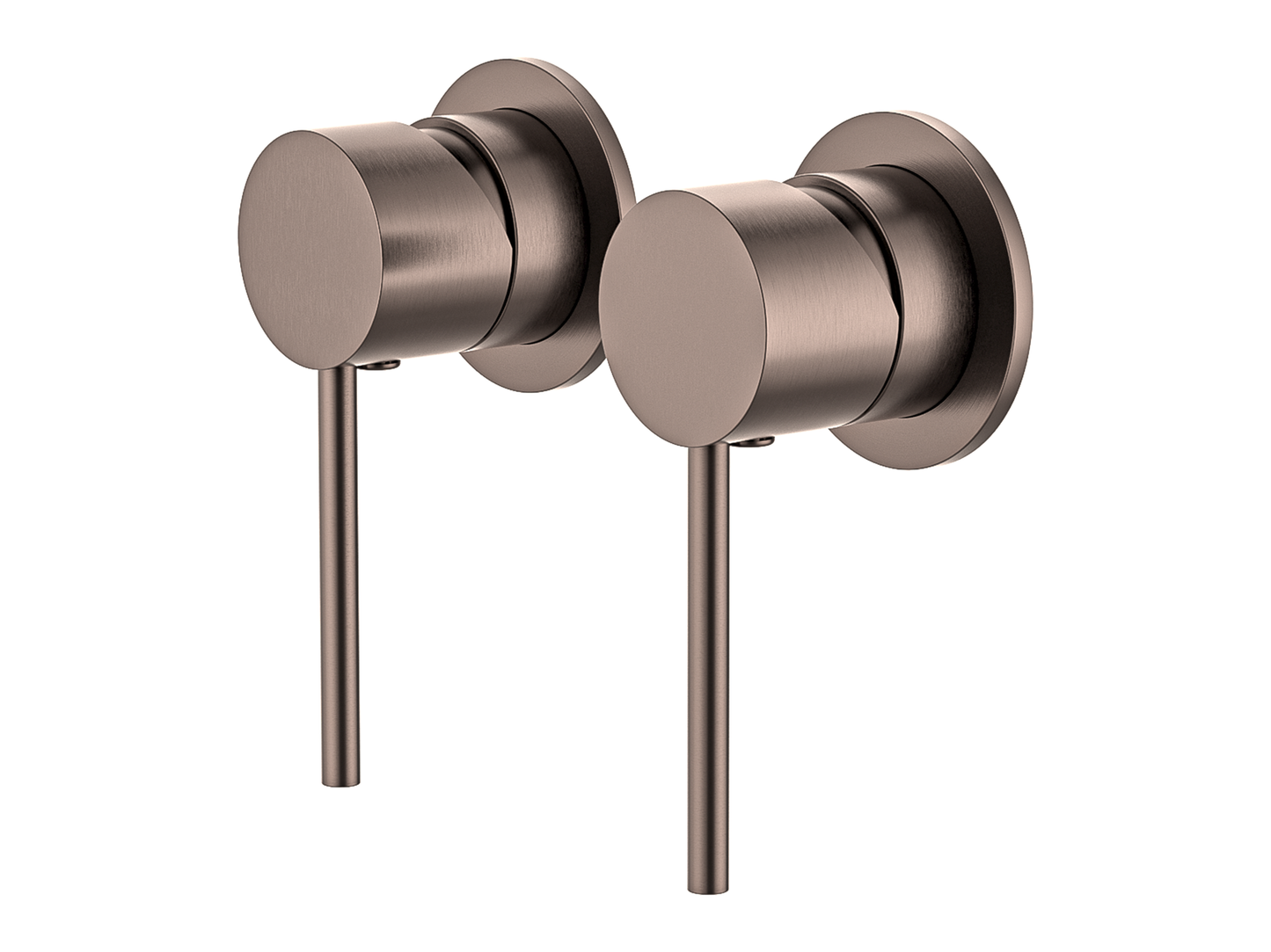 Maple Twin Shower/Bath Mixer Separate Plates