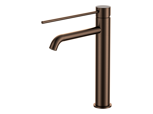 Maple Care Vessel Mixer Brushed Copper