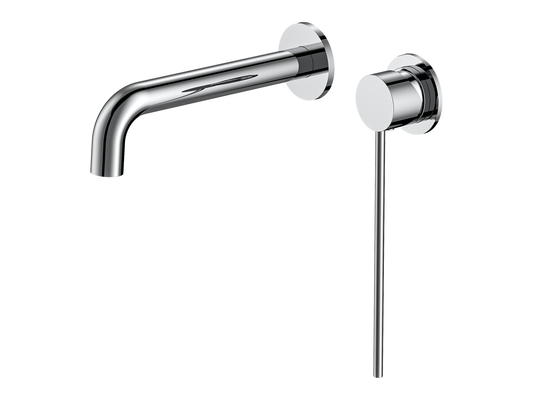 Maple Care Wall Basin/Bath Mixer Chrome