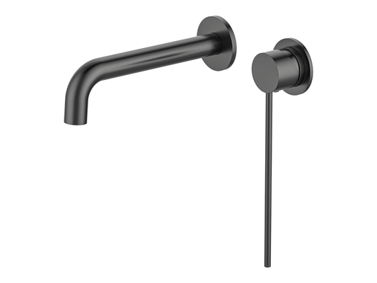 Maple Care Wall Basin/Bath Mixer Gun Metal