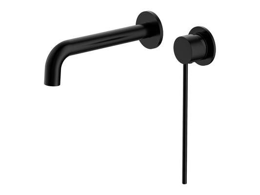 Maple Care Wall Basin/Bath Mixer Matte Black